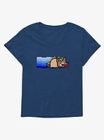 Nyan Cat Fiesta Dog Girls T-Shirt Plus