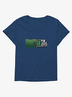 Nyan Cat Gamer Girls T-Shirt Plus