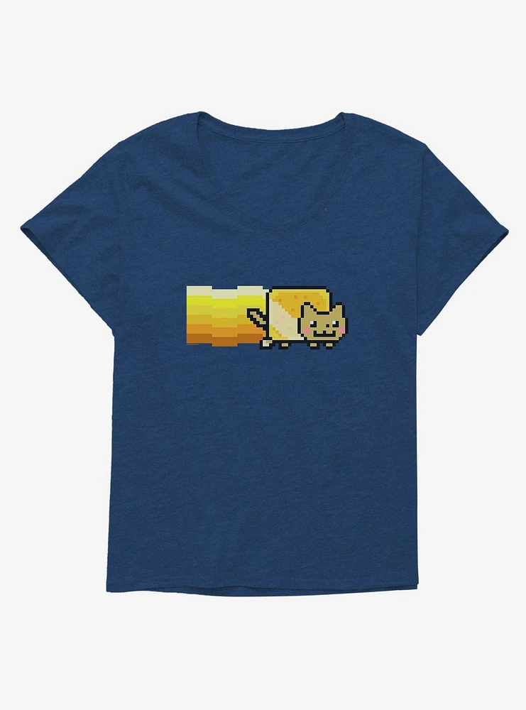Nyan Cat Gold Girls T-Shirt Plus