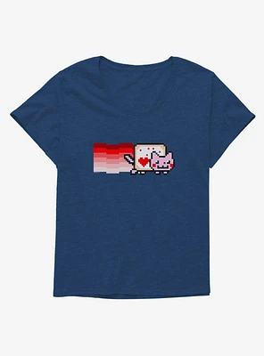 Nyan Cat Lovely Girls T-Shirt Plus