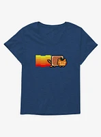 Nyan Cat Pumpkin Girls T-Shirt Plus