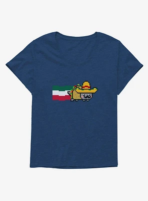 Nyan Cat Taco Sombrero Girls T-Shirt Plus