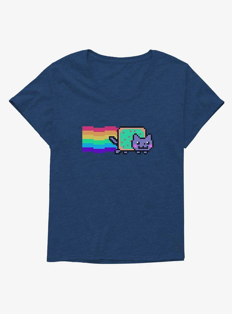 Nyan Cat Vaporwave Girls T-Shirt Plus