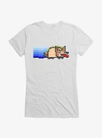 Nyan Cat Fiesta Dog Girls T-Shirt