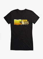 Nyan Cat Gold Girls T-Shirt