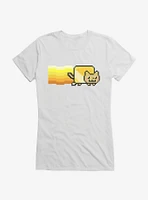 Nyan Cat Gold Girls T-Shirt