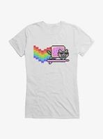 Nyan Cat Surfing Girls T-Shirt