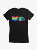 Nyan Cat Vaporwave Girls T-Shirt