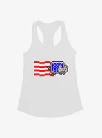 Nyan Cat American Flag Girls Tank