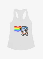 Nyan Cat Biker Girls Tank