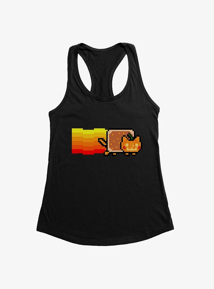 Nyan Cat Pumpkin Girls Tank