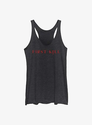 First Kill Logo Girls Tank
