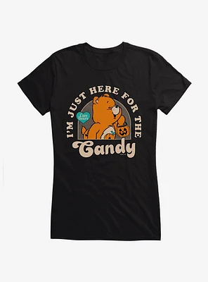 Care Bears Just Here For The Candy Girls T-Shirt