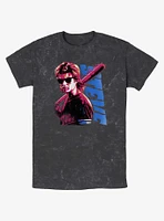 Stranger Things Splatterpunk Steve Mineral Wash T-Shirt