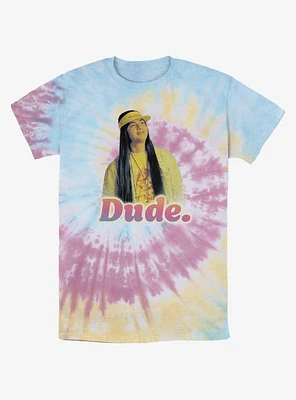 Stranger Things Argyle Dude Retro Tie-Dye T-Shirt