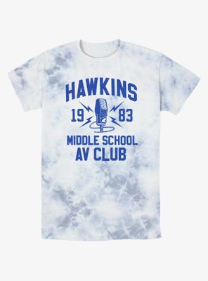 Stranger Things Hawkins AV Club Tie-Dye T-Shirt