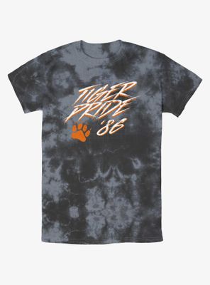 Stranger Things Hawkins Tiger Pride Tie-Dye T-Shirt