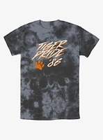 Stranger Things Hawkins Tiger Pride Tie-Dye T-Shirt
