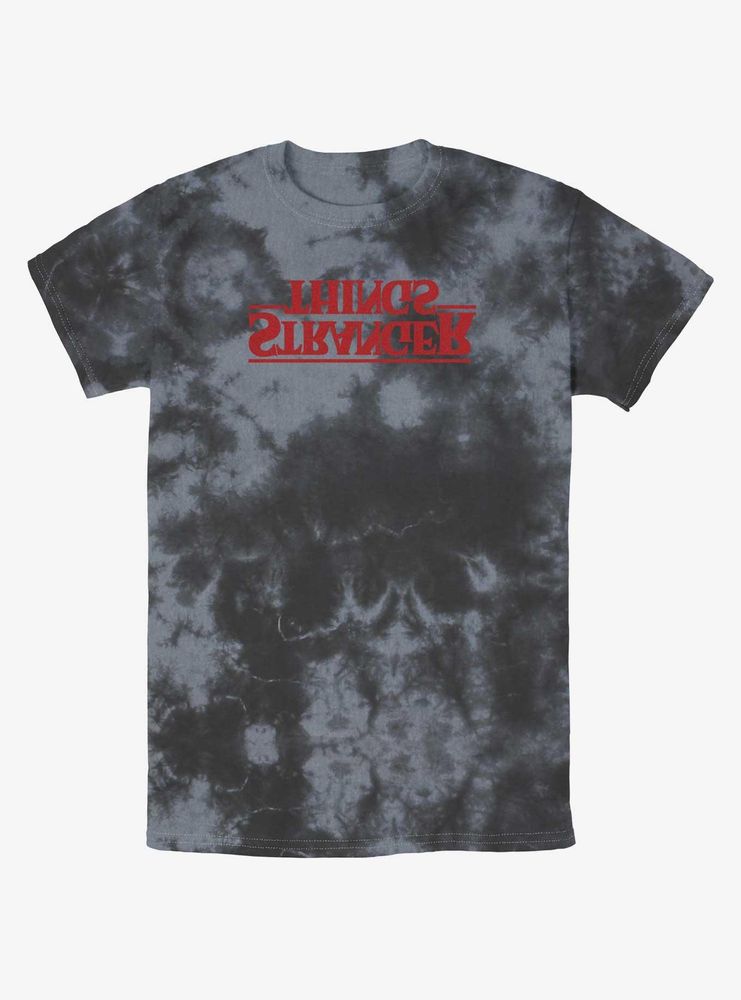 Stranger Things Upside Down Logo Tie-Dye T-Shirt