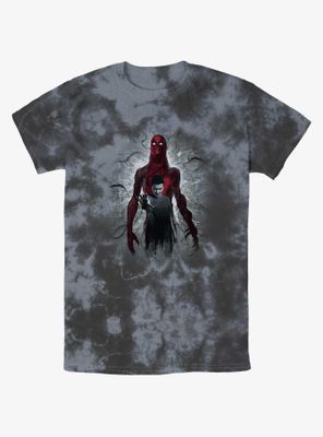 Stranger Things Vecna and Eleven Tie-Dye T-Shirt