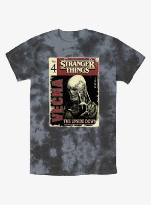 Stranger Things Vecna Pulp Comic Tie-Dye T-Shirt