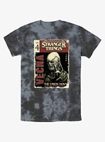Stranger Things Vecna Pulp Comic Tie-Dye T-Shirt