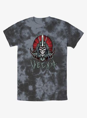 Stranger Things Vecna Tombstone Badge Tie-Dye T-Shirt