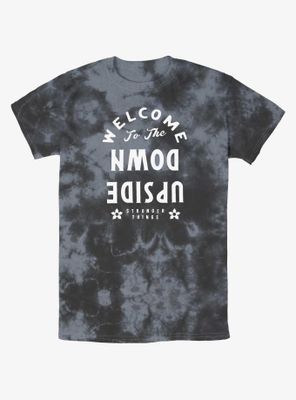 Stranger Things Welcome to the Upside Down Tie-Dye T-Shirt