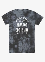 Stranger Things Welcome to the Upside Down Tie-Dye T-Shirt