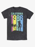 Stranger Things California Demogorgon Mineral Wash T-Shirt