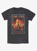 Stranger Things Eddie Munson Hellfire Club VHS Mineral Wash T-Shirt