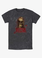 Stranger Things Gritty Vecna Mineral Wash T-Shirt