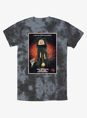 Stranger Things X Butcher Billy The Monster And Superhero Tie-Dye T-Shirt