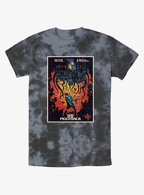 Stranger Things X Butcher Billy The Piggyback Tie-Dye T-Shirt