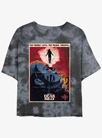 Stranger Things X Butcher Billy Dear Tie-Dye Womens Crop T-Shirt