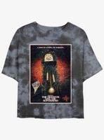 Stranger Things X Butcher Billy The Monster And Superhero Tie-Dye Womens Crop T-Shirt