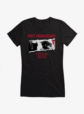 Pet Sematary Blue Eyes Girls T-Shirt