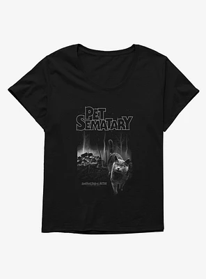 Pet Sematary Church The Cat Girls T-Shirt Plus