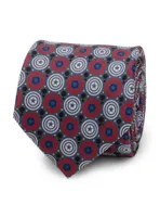 Marvel Captain America Gray Dot Men's Tie