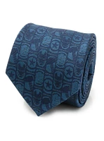 Marvel Avengers Motifs Blue Men's Tie