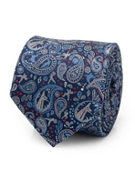 Marvel Avengers Blue Multi Paisley Men's Tie