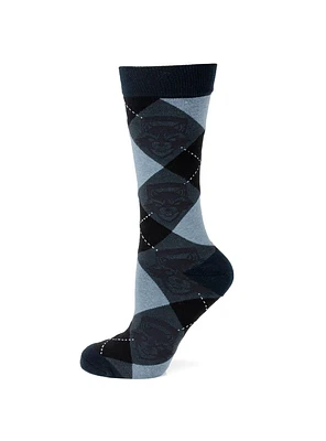 Marvel Guardians of the Galaxy Rocket Argyle Blue Men's Socks