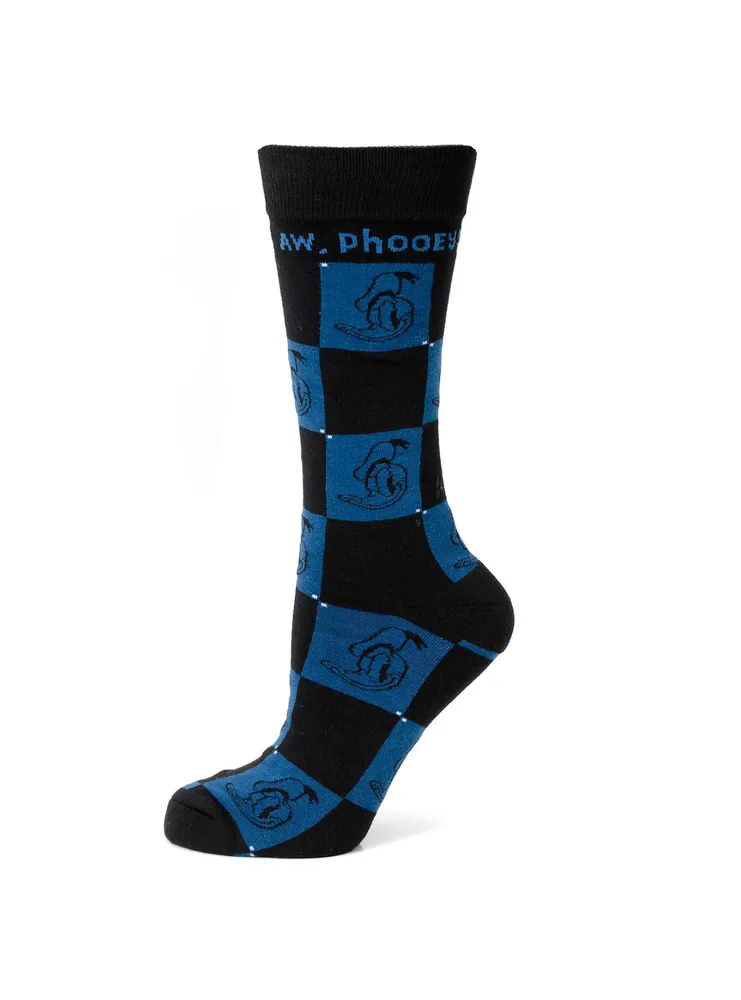 Disney Donald Duck "Aw, Phooey!" Black & Blue Socks