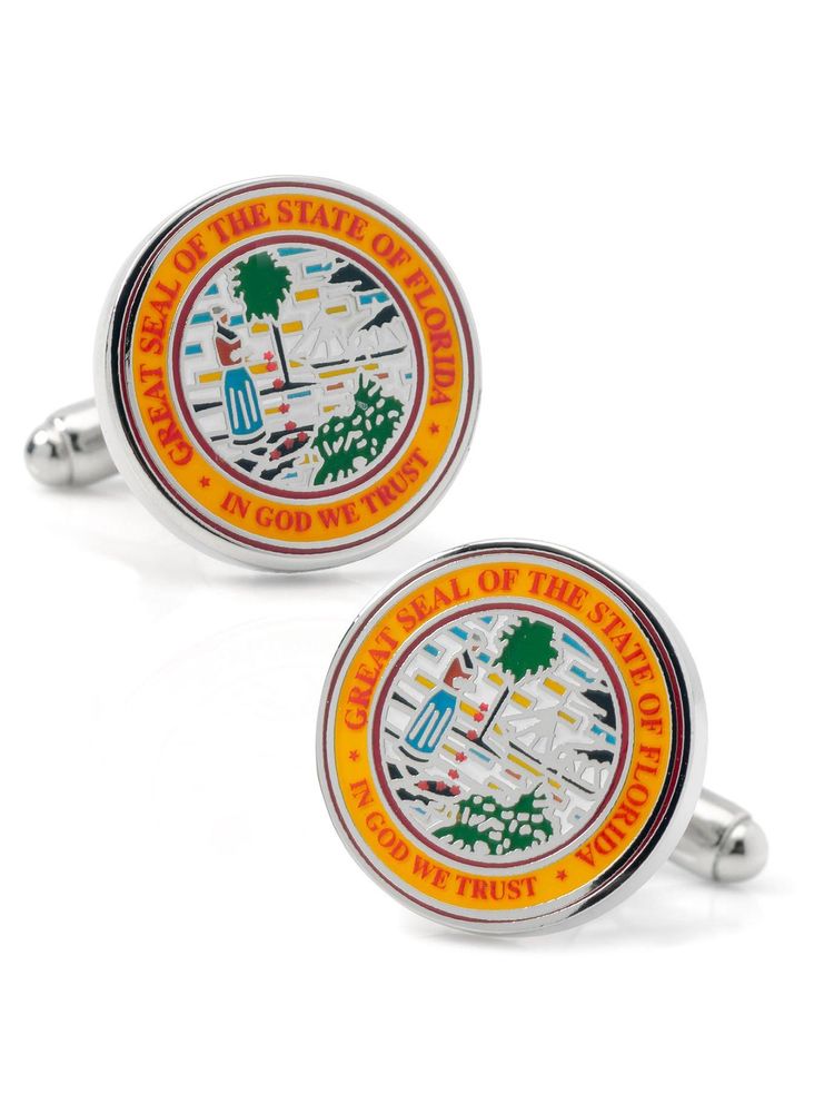 Florida Seal Cufflinks