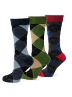 Marvel Guardians of the Galaxy Argyle Sock 3-Pack