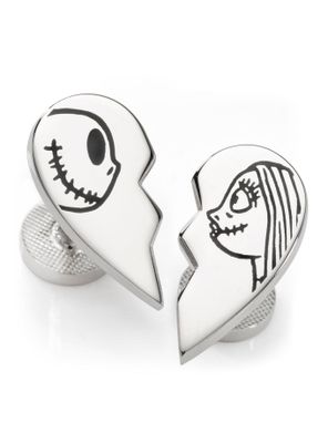 Disney The Nightmare Before Christmas Jack & Sally Simply Meant to Be Cufflinks