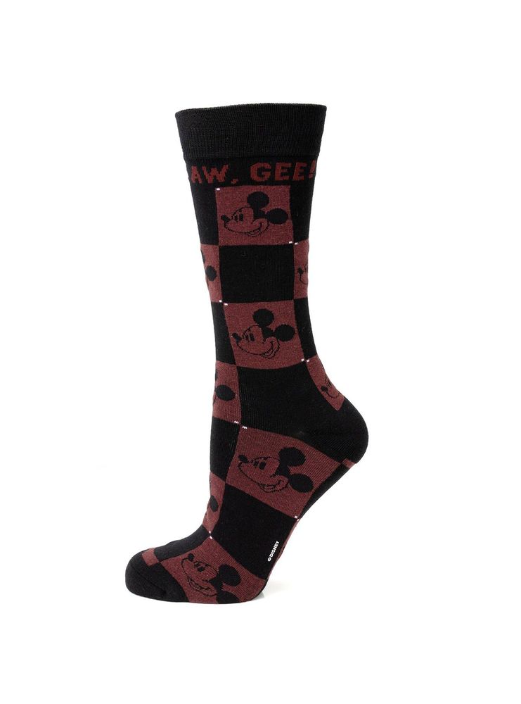 Disney Mickey Mouse Aw Gee Socks