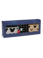 Disney Mickey Mouse Silhouette 3-Pair Sock