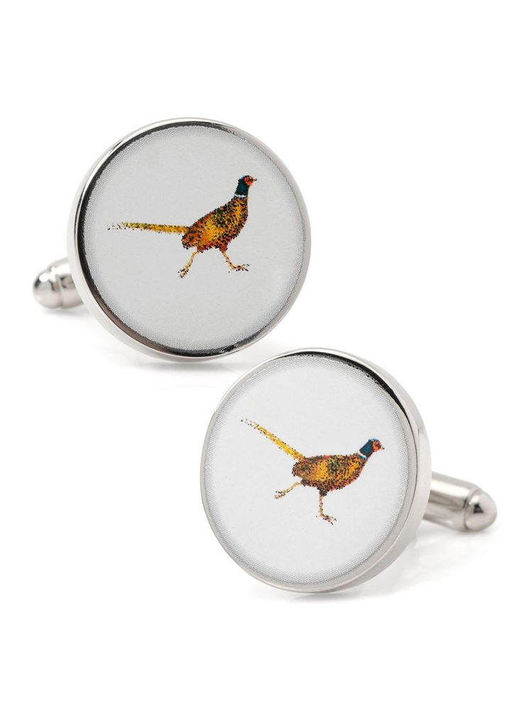 Pheasant Bird Cufflinks