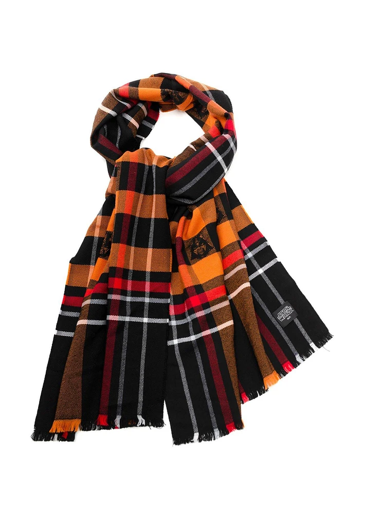 Star Wars Darth Vader Black Tartan Scarf